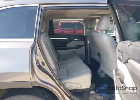 2017 Toyota Highlander Xle из США, поврежденный, VIN 5TDJZRFH5HS405565